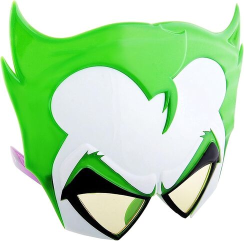 Sun-Staches DC Comics Batman Blue Mask Sunglasses | Costume Accessory Shades | UV400 | One Size Fits Most in Kuwait