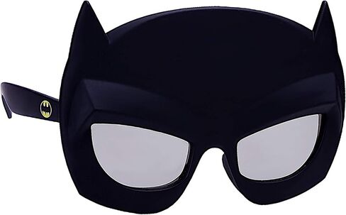 Sun-Staches DC Comics Batman Blue Mask Sunglasses | Costume Accessory Shades | UV400 | One Size Fits Most in Kuwait