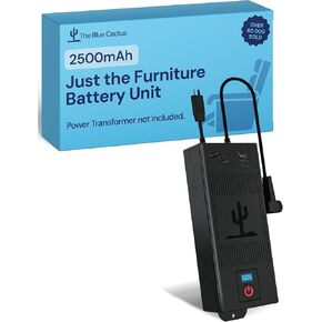 حزمة بطارية Universal Blue Cactus Universal لأثاث مستلق مع شاشة LCD-بطارية كرسي قابلة لإعادة شحنها 2500 مللي أمبير-متوافقة مع أثاث الحركة المكون من سنتين in Kuwait