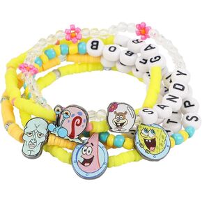 Bioworld Spongebob Squarepants Character Friendship Bracelets (Set of 5) in Kuwait