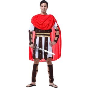 Roman Soldier Costume Gladiator Costume Spartan Costume For Men Role Play in Saudi Arabia