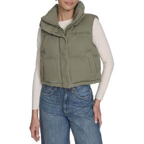Levi's womens Cropped Cotton Puffer in Kuwait