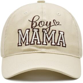Boy Mama Hat for Women, Mother's Day Birthday Gifts for Mom, Adjustable Embroidered Mom Baseball Cap in Saudi Arabia