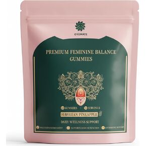 Feminine Balance Gummies - Pineapple Probiotics for Women for Premium Women’s Health & Wellness-Immune Support, Hawaiian Pineapple,60 Gummies (30 Servings) in Saudi Arabia