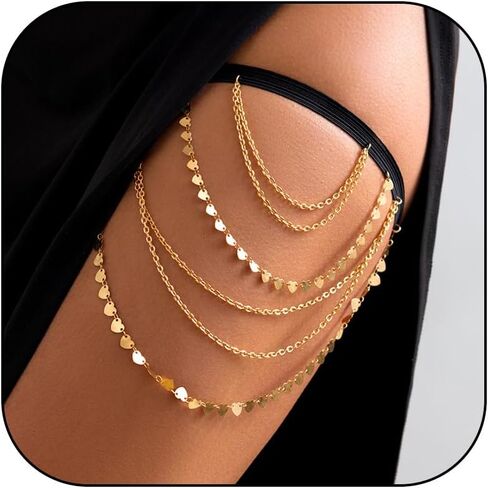 Thigh Chain Leg Chain Jewelry for Women Leg Body Jewelry for Women in Saudi Arabia