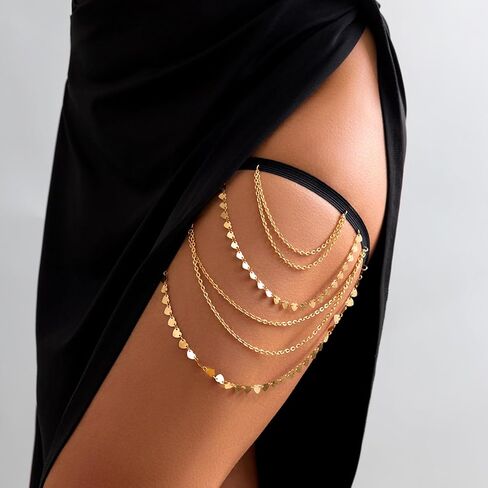 Thigh Chain Leg Chain Jewelry for Women Leg Body Jewelry for Women in Saudi Arabia