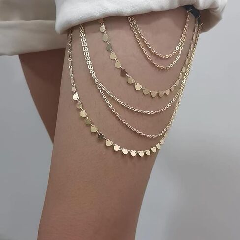 Thigh Chain Leg Chain Jewelry for Women Leg Body Jewelry for Women in Saudi Arabia