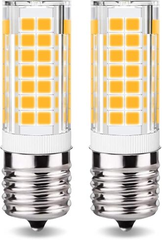 KINDEEP E17 LED Bulb Dimmable, 4W, Daylight White 6000K, Microwave Oven Light Bulbs Equivalent 40W, Ceramic Construction, Versatile Compatibility in Kuwait