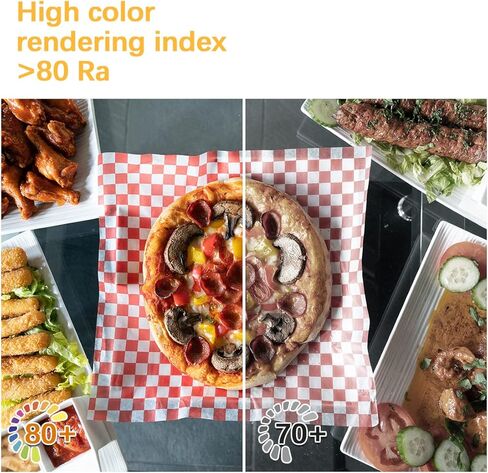 KINDEEP E17 LED Bulb Dimmable, 4W, Daylight White 6000K, Microwave Oven Light Bulbs Equivalent 40W, Ceramic Construction, Versatile Compatibility in Kuwait