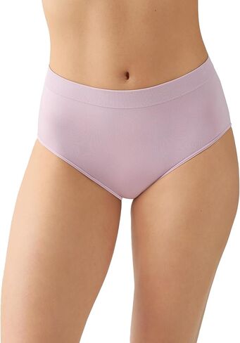 Wacoal Women's B-Smooth Seamless Full Coverage Brief Panty, 838175 Underwear, Keepsake Lilac, Large in Saudi Arabia