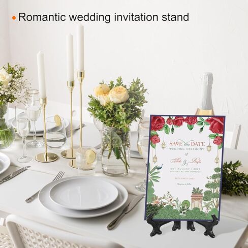 12Pcs 3 Inch Transparent Acrylic Easel Display Stands, Baseball Card Stand Easels Stand Display Stand Plate Holder for Card Easel Photo Frame Desktop in Saudi Arabia