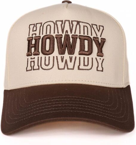 هدايا innobeta cowgirl cap للنساء ، هدايا الفتاة الريفية ، هدايا قبعة مطرزة مضحكة ، هدايا غربية ، أشياء رعاة البقر للنساء ، هدايا فتاة المزرعة ، howdy in Saudi Arabia
