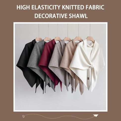 Pashmina Shawl Wraps, Shawl Wraps for Women, Pashmina Wrap for Women, Cardigan Cape, 2025 Fall Winter Knitted Shawls and Wrap in Saudi Arabia