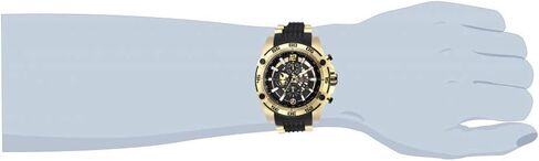 Invicta Men's Marvel 52mm Stainless Steel dial VD5 (One Size, Gold, Black) in Saudi Arabia