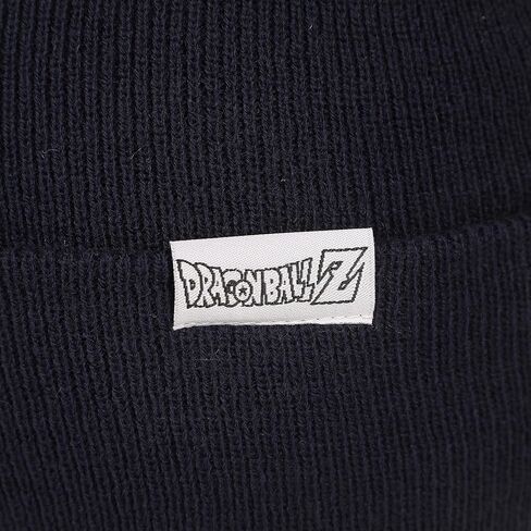 Dragon Ball Z Goku Symbol Embroidery On Acrylic Knit Standard Cuff Beanie in Kuwait