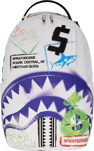 DLXSV BACKPACK BY SPRAYGROUND: SHARK CENTRAL CUT OUT FOR GREATNESS in Saudi Arabia