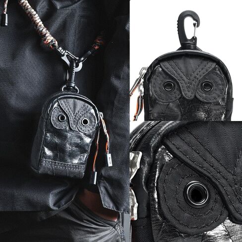 Owl Mini Pouch X-PAC Tech Organizer with Duraflex Clip Small Case for Earbuds Cables USB Drives Keys & Everyday Carry in Saudi Arabia