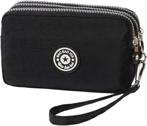 Multi-Function Storage wallet Spacious Organizer for Cards, Coins & Small Items(black) in Saudi Arabia