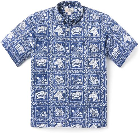Reyn Spooner Men's Lahaina Sailor Classic Hawaiian Aloha Shirts - Pullover in Saudi Arabia