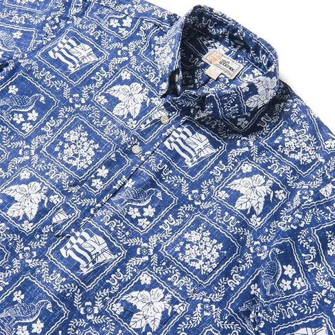 Reyn Spooner Men's Lahaina Sailor Classic Hawaiian Aloha Shirts - Pullover in Saudi Arabia