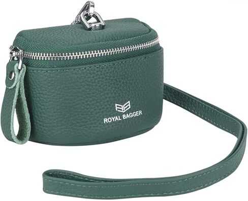 Royal Bagger Cute Mini Coin Purse for Women - RFID Blocking, Genuine Leather Change Pouch Fashion Simple Storage Bag 2900 (Pink) in Saudi Arabia