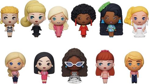 Barbie Series 1 – 5" Collectible Bag Clip – Blind Bag (ONE Random Figure) – Fashion Doll Character Keychain/Backpack Accessory | Official Licensed Merchandise in Saudi Arabia