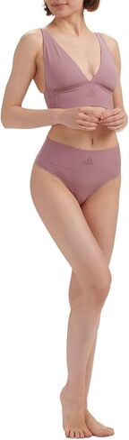 adidas womens Micro 720 Seamless High Waist Thong Underwear in Saudi Arabia