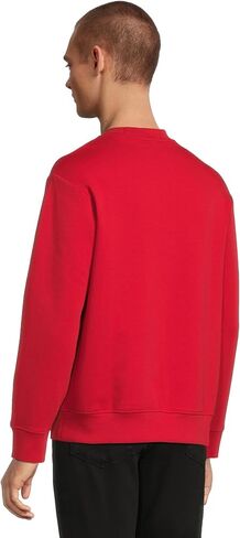 Armani Exchange mens Quilted Logo Crewneck Sweatshirt in Saudi Arabia