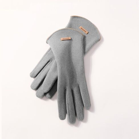 Winter Wool Gloves for Women Men Half Finger Gloves with Touchscreen Fingers Soft Knit for Cycling Sports Outdoor in Saudi Arabia