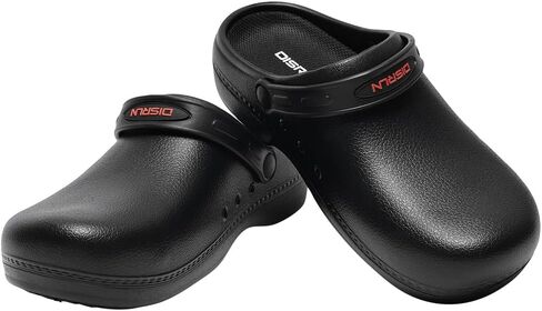 Chef Shoes Slip Resistant, Clog Non Slip Kitchen Work Shoes for Men, Nursing Gardening Waterproof Oil Resistant in Saudi Arabia