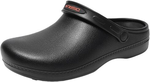 Chef Shoes Slip Resistant, Clog Non Slip Kitchen Work Shoes for Men, Nursing Gardening Waterproof Oil Resistant in Saudi Arabia