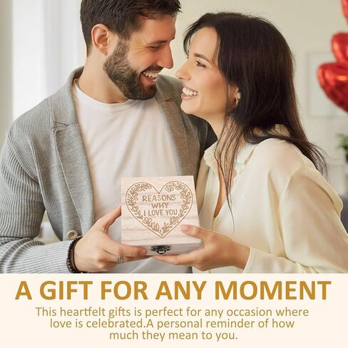 50 قطعة من صناديق رقائق الخشب الفارغة، أسباب لماذا أحبك، هدايا عيد الحب للخطوبة، سجل الزفاف، هدايا رومانسية للزوج والزوجة، ذكرى عيد الميلاد in Kuwait