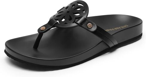 DREAM PAIRS Platform Flip Flops for Women Arch Support Soft Cushion Comfortable Dressy Thong Sandals Slippers for Summer Vacation Walking in Saudi Arabia