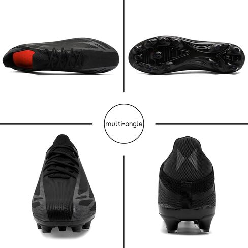 Soccer Shoes Men’s Firm Ground Soccer Cleats Professional Training Football Boots Outdoor Indoor Athletic Sneaker in Kuwait