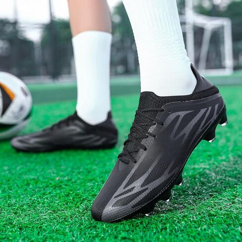Soccer Shoes Men’s Firm Ground Soccer Cleats Professional Training Football Boots Outdoor Indoor Athletic Sneaker in Kuwait