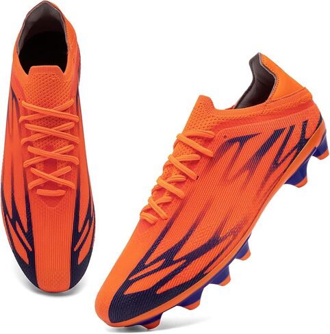 Soccer Shoes Men’s Firm Ground Soccer Cleats Professional Training Football Boots Outdoor Indoor Athletic Sneaker in Kuwait