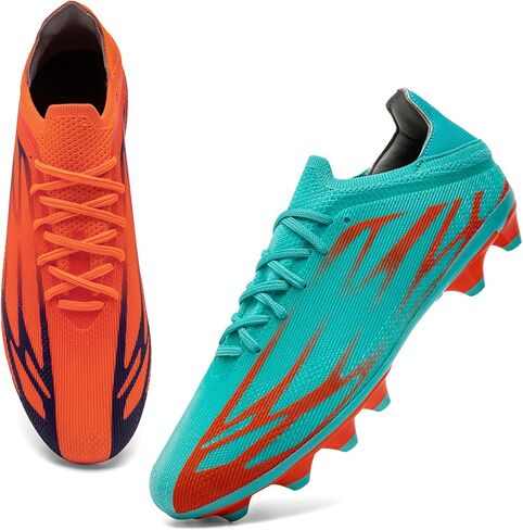 Soccer Shoes Men’s Firm Ground Soccer Cleats Professional Training Football Boots Outdoor Indoor Athletic Sneaker in Kuwait