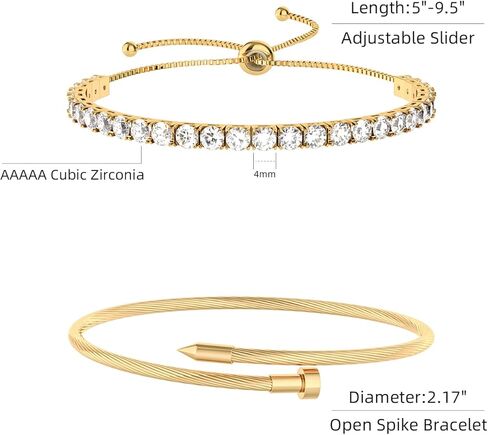 PCY Gold Bracelets For Women,3PC Bangle Gold Plated Bracelets For Women,Trendy Statement Cuff Stackable Bangles Set,Fashion Jewelry for Women. in Saudi Arabia