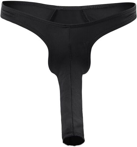 Men's Elephant T-back G-string Thongs Open Bugle Pouch Bikini Briefs Low Rise Stretchy Underpants in Saudi Arabia
