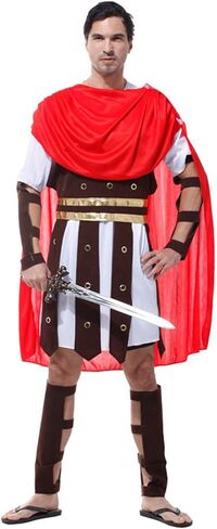 Roman Soldier Costume Gladiator Costume Spartan Costume For Men Role Play in Saudi Arabia