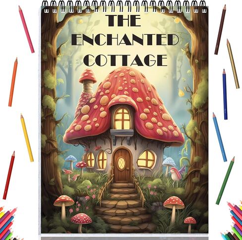 Mandala and Nature Coloring Books for Adult Women Relaxation Spiral Bound Page Printed Single-Sided Gifts Arts and Crafts for Women to Relax, Anxiety and Depression 24 Colorful Coloring Pages in Kuwait