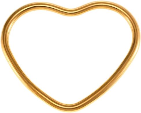 Fashion Heart Cuff Bracelet for Women Minimalist Stainless Steel Hollow Hearts Large Cuffs Bangle Bracelets Statement Bangles Bohemian Jewelry in Saudi Arabia