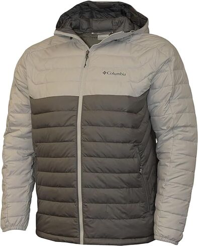 سترة بغطاء رأس للرجال من Columbia White Out II معزولة Omni Heat (الولايات المتحدة، Alpha، XX-Large، عادي، عادي، رمادي فاتح/رمادي داكن/رمادي 022) in Saudi Arabia