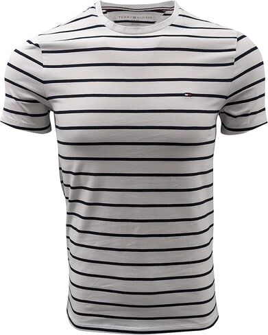 Tommy Hilfiger Men's Regular Short Sleeve Logo T-Shirt in Saudi Arabia