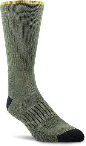 ARIAT Men's Ariatek Green High Performance 2pk Crew Socks Green M in Saudi Arabia