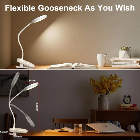Red Light Therapy 625nm, LED Happy Lamp 4500K, Sleep Aid Lamp Blue Light Blocking Dimmable for Deep Relaxation Travel Meditation and Yoga, Reading (White) in Saudi Arabia