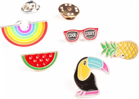 Durable and Stylish Cartoon Brooch Alloy Breastpin Jewelry for Women Men for Parties Events present in Saudi Arabia