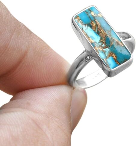خاتم من الفضة الإسترليني عيار 925 للنساء خاتم من الأحجار الكريمة خاتم من الفضة الإسترليني لحفلات الكوكتيل في يناير مجموعة جوهرة الميلاد خاتم من الأحجار الكريمة in Saudi Arabia