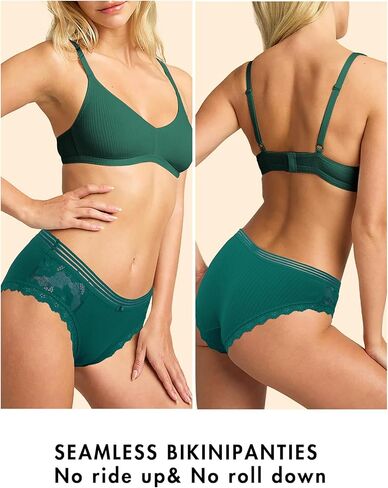 Women's Underwear Cotton Panties Low Rise Briefs Soft Strench Breathable Full Briefs Multipack in Saudi Arabia