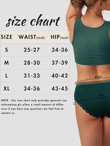 Women's Underwear Cotton Panties Low Rise Briefs Soft Strench Breathable Full Briefs Multipack in Saudi Arabia